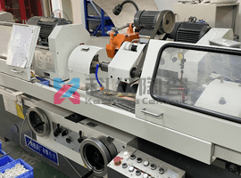 黃色精密陶瓷漏斗零件內外圓加工